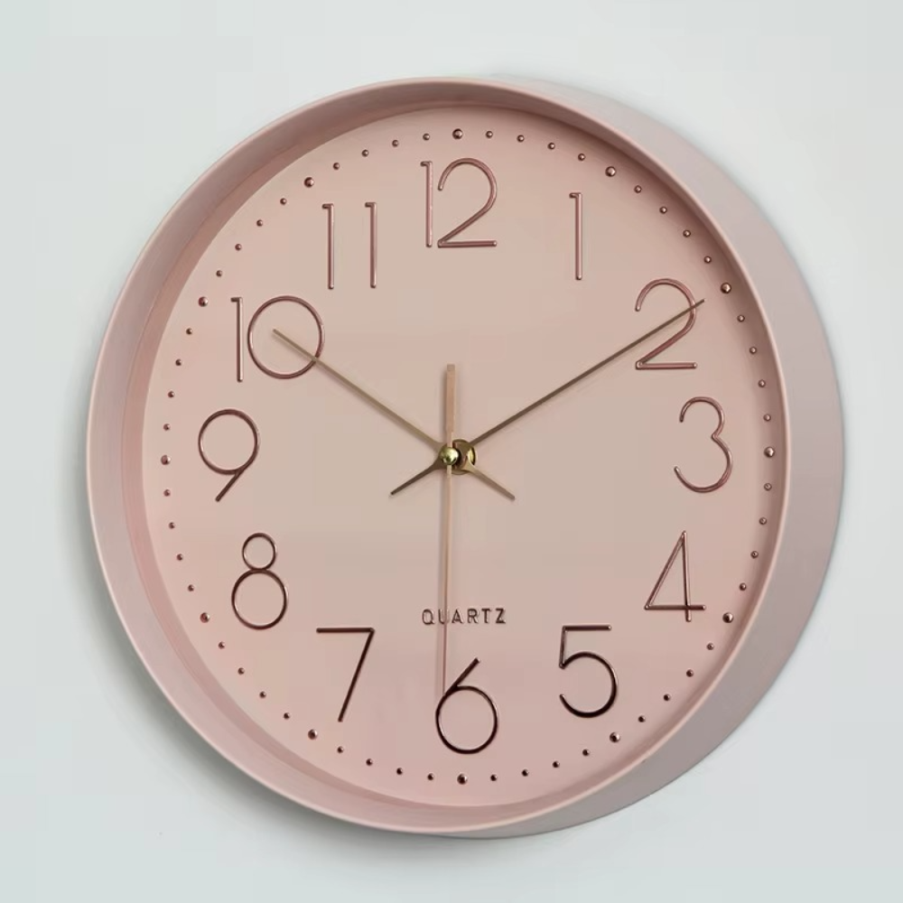 Modern Wall Clock Silent Movement Minimalist Design 3