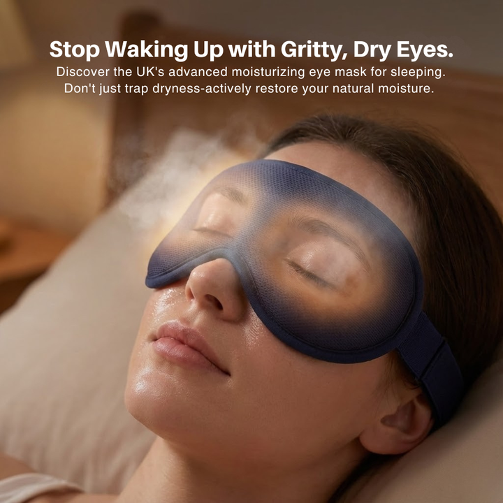 Moisturizing Eye Mask for Sleeping: Electric Eye Moisture Mask &amp; Goggles Alternative. Top Rated Eye Moisture Pads for Dry Eyes &amp; Overnight Hydration. 5
