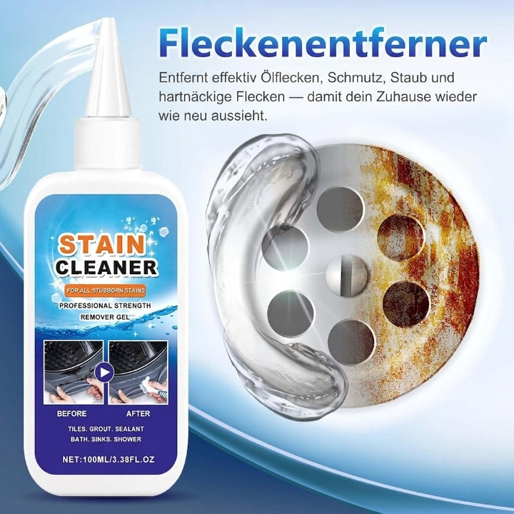 Mold Remover Gel with Brush | Professional Stain &amp; Grout Cleaner