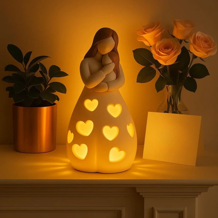 Mother And Child Table Lamp | Warm Ambient Night Light 1