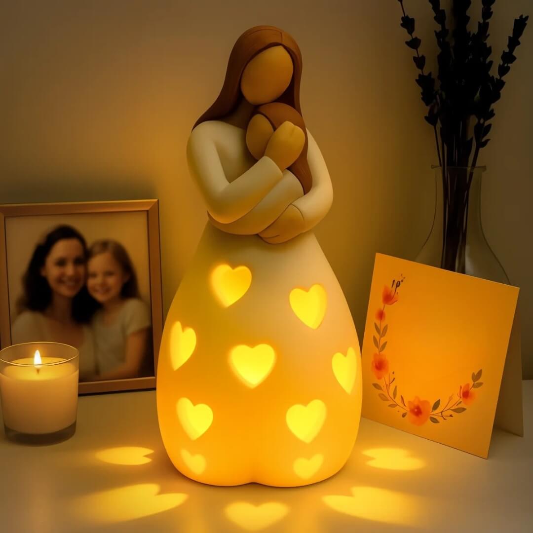 Mother And Child Table Lamp | Warm Ambient Night Light 2