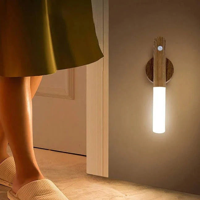 Motion Sensor Night Light USB-C Rechargeable Auto Shut-Off