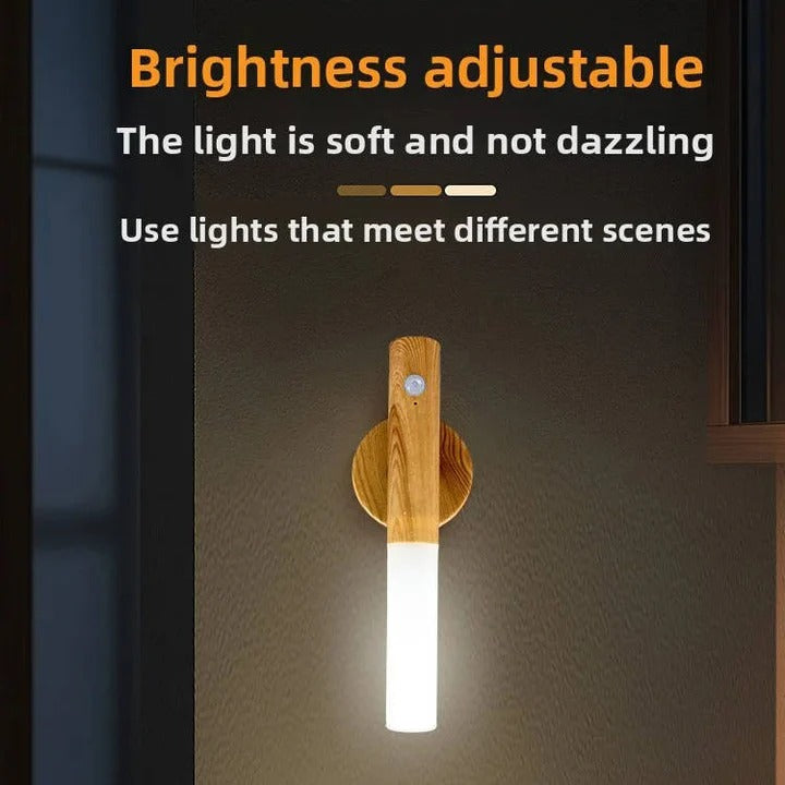 Motion Sensor Night Light USB-C Rechargeable Auto Shut-Off