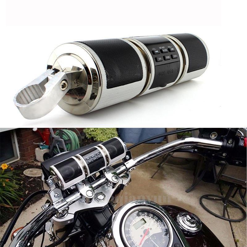 Motorcycle Handlebar Speakers | Clamp Mount With Bluetooth
