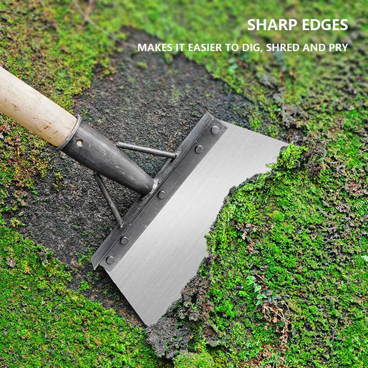 Multi-Function Cleaning Scraper Shovel | Slim Blade for Weeding &amp; Deep Cleaning | Ergonomic Grip for Patios, Driveways