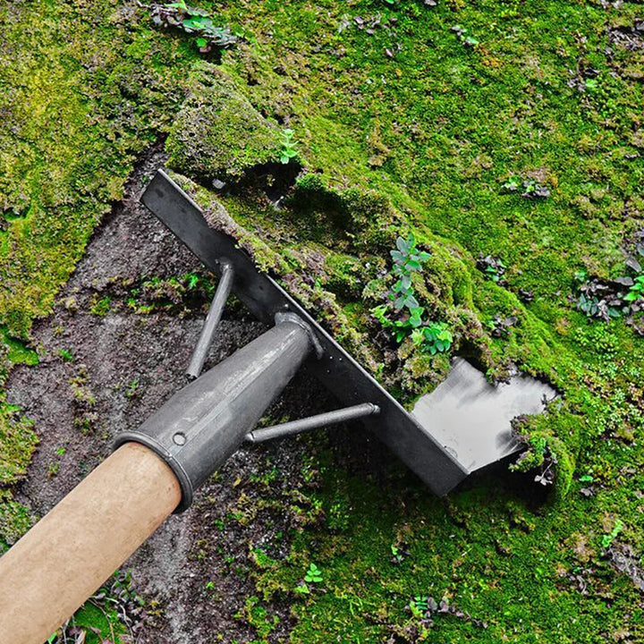 Multi-Function Cleaning Scraper Shovel | Slim Blade for Weeding &amp; Deep Cleaning | Ergonomic Grip for Patios, Driveways