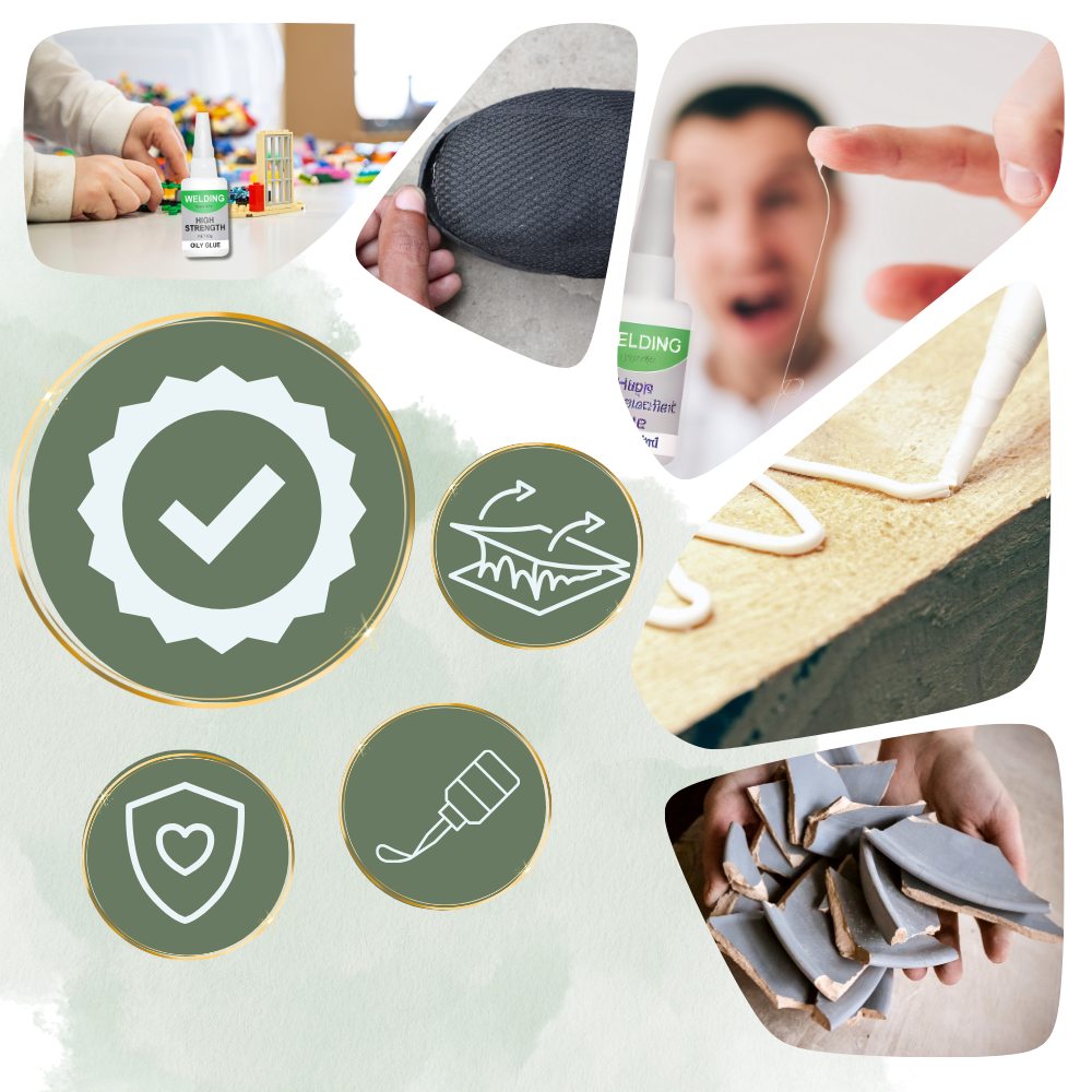 Multi-Surface Adhesive Glue 30 g / 50 g | Waterproof, Flexible &amp; Clear Bond | Instant High-Strength Repair for Most Materials
