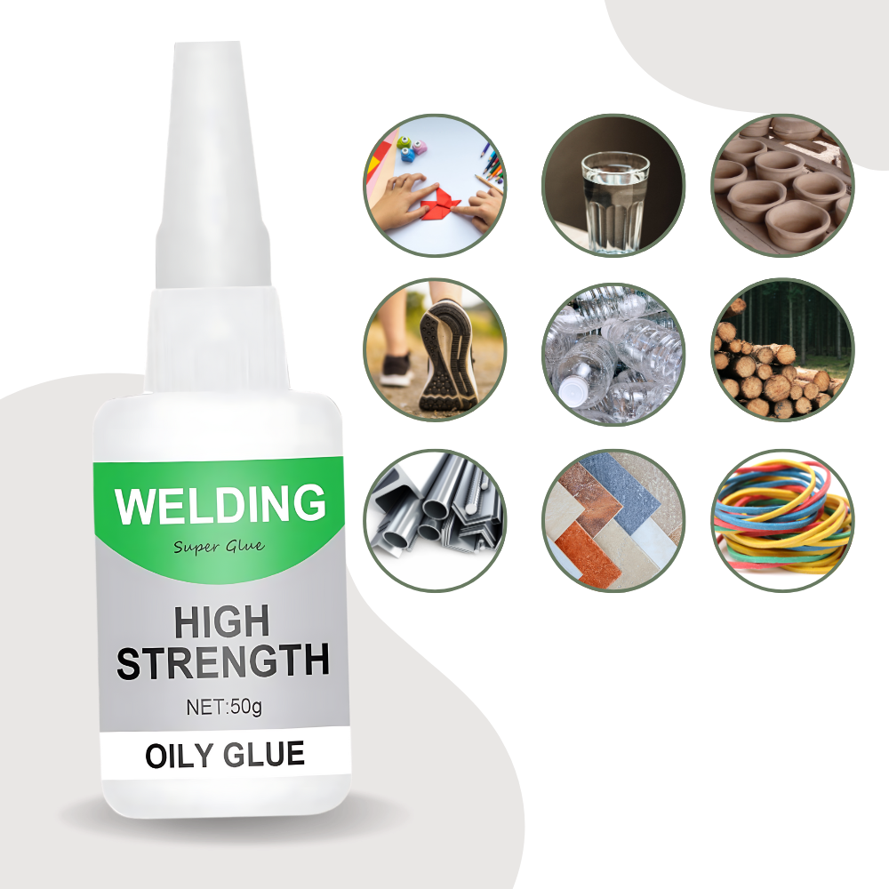 Multi-Surface Adhesive Glue 30 g / 50 g | Waterproof, Flexible &amp; Clear Bond | Instant High-Strength Repair for Most Materials