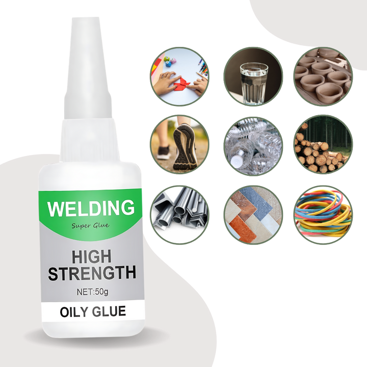 Multi-Surface Adhesive Glue 30 g / 50 g | Waterproof, Flexible &amp; Clear Bond | Instant High-Strength Repair for Most Materials