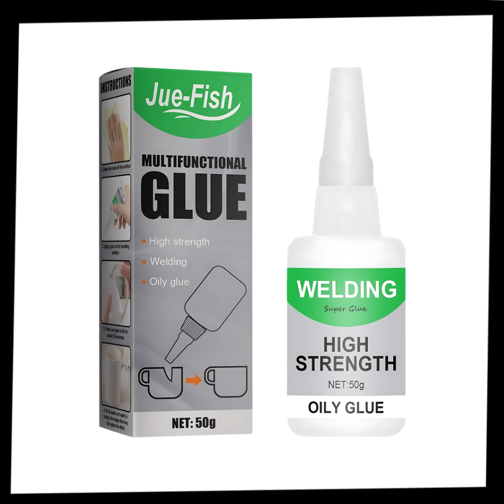 Multi-Surface Adhesive Glue 30 g / 50 g | Waterproof, Flexible &amp; Clear Bond | Instant High-Strength Repair for Most Materials