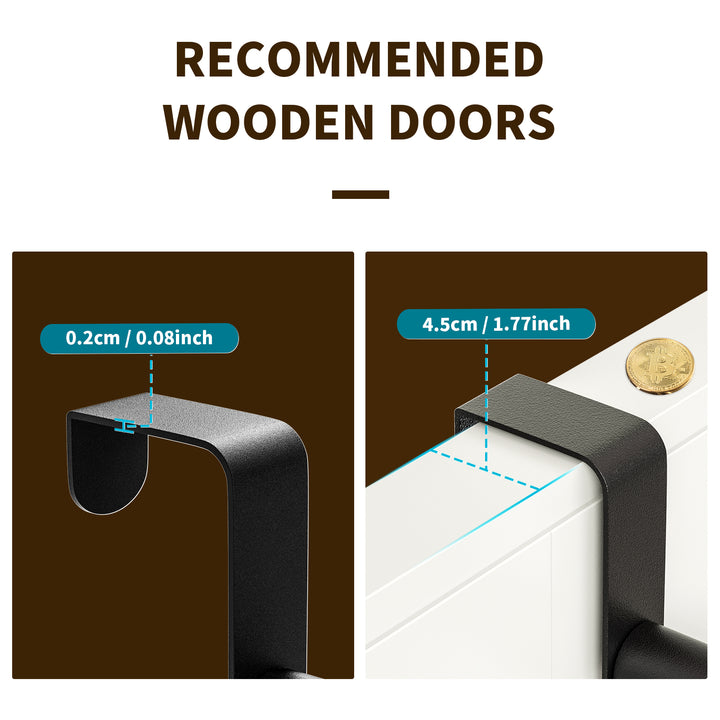 Multi-Tier Door Hanging Storage Basket Space Saving Organiser