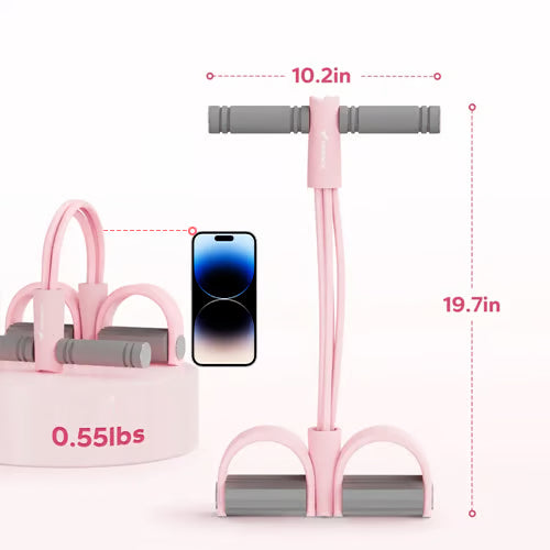 Multifunction Fitness Trainer for Beginners and Advanced Users | Tones Arms, Abs and Legs | Compact, Lightweight Design