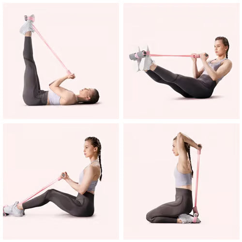 Multifunction Fitness Trainer for Beginners and Advanced Users | Tones Arms, Abs and Legs | Compact, Lightweight Design