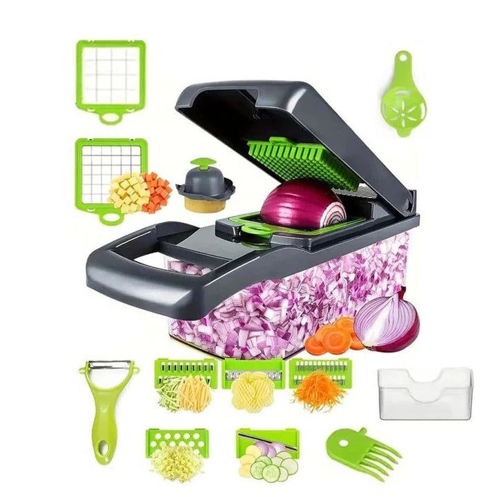Multifunctional Chopper Set | Vegetable Slicer, Dicer &amp; Grater