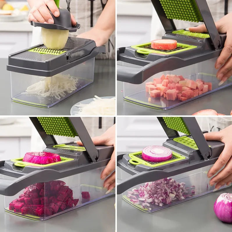 Multifunctional Chopper Set | Vegetable Slicer, Dicer &amp; Grater