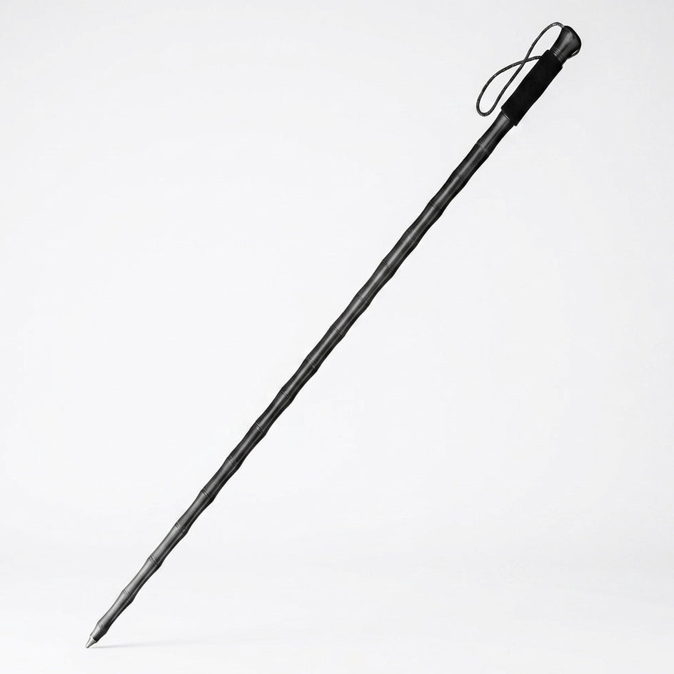 Multifunctional Hiking Stick | Aluminum Alloy | Compass, Whistle &amp; Knife | 109cm | Outdoor
