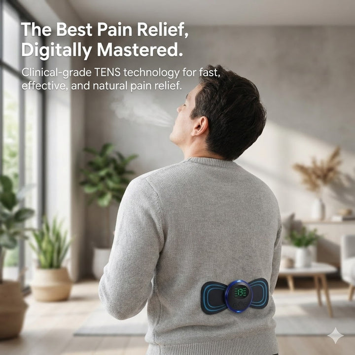 Natural Pain Relief Device | Wire Free Pulse Massage Pad