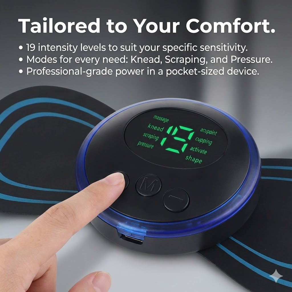 Natural Pain Relief Device | Wire Free Pulse Massage Pad