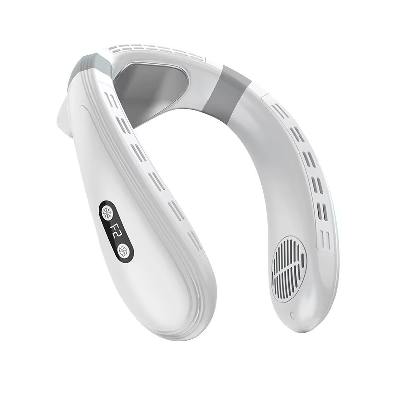 Neck Fan | Portable Wearable Cooling Fan | 360° Airflow | Semiconductor Cooling | USB-C Rechargeable