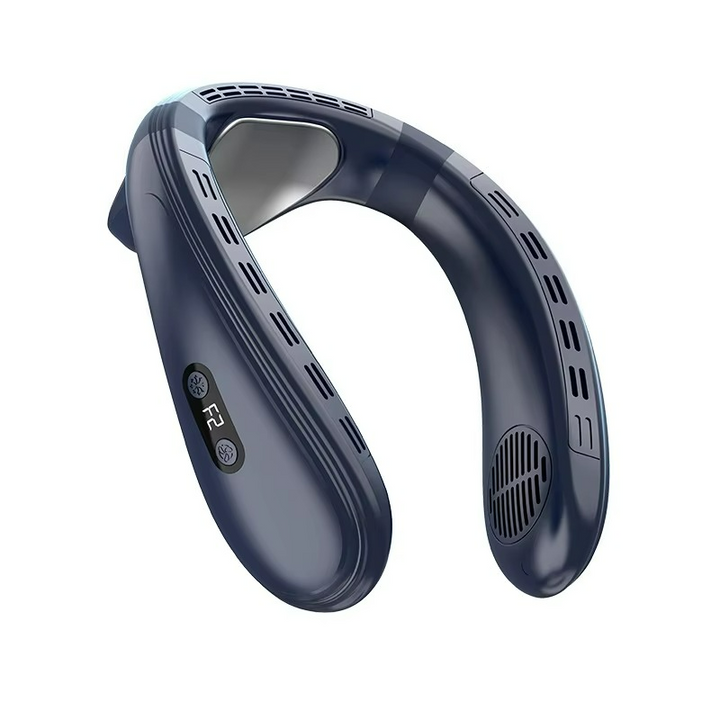 Neck Fan | Portable Wearable Cooling Fan | 360° Airflow | Semiconductor Cooling | USB-C Rechargeable
