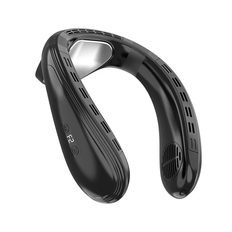 Neck Fan | Portable Wearable Cooling Fan | 360° Airflow | Semiconductor Cooling | USB-C Rechargeable