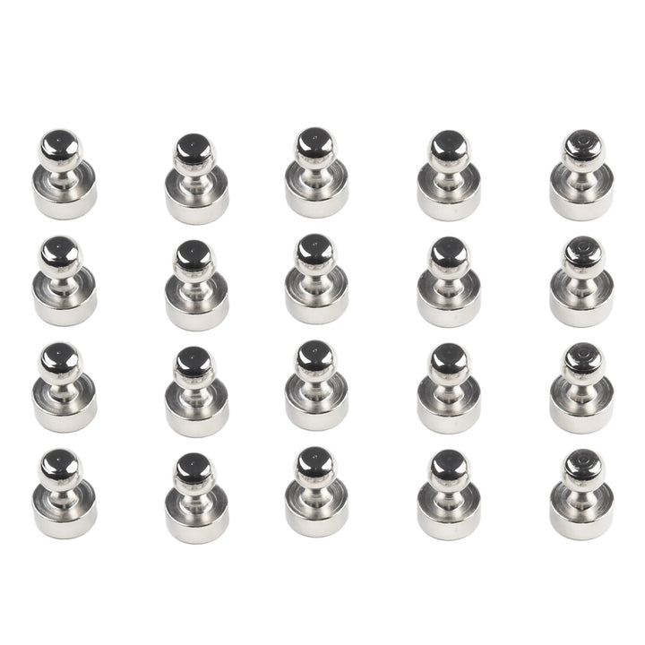 Neodymium Fridge Magnets N48 Grade | Holds 15-16 Sheets of Paper | Rust-Proof Storage for Whiteboards, Home &amp; DIY