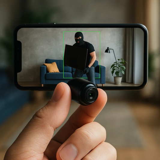 NexaGuard | Wireless Hidden Camera with Audio for Discreet Monitoring | 1080P Resolution for Clear Footage 0