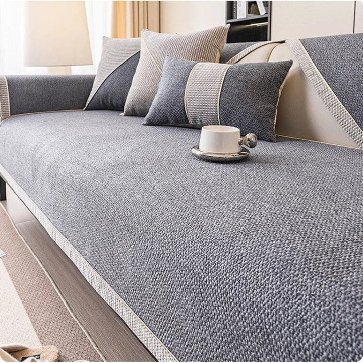 Non-Slip Sofa Cover Breathable Stretch Protector Multiple Sizes