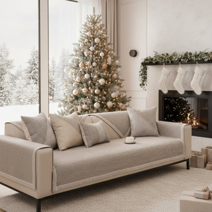 Non-Slip Sofa Cover Breathable Stretch Protector Multiple Sizes