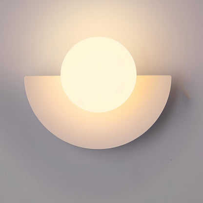 NordicGlow | Elegant Minimalist Semicircle Wall Sconce Lighting 0
