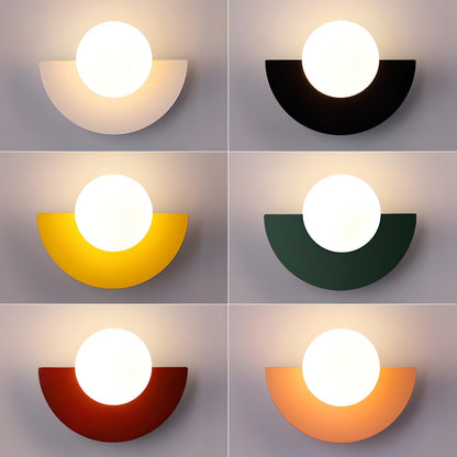 NordicGlow | Elegant Minimalist Semicircle Wall Sconce Lighting 3