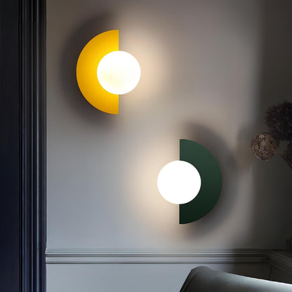 NordicGlow | Elegant Minimalist Semicircle Wall Sconce Lighting 4
