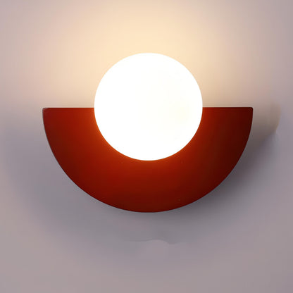 NordicGlow | Elegant Minimalist Semicircle Wall Sconce Lighting 6
