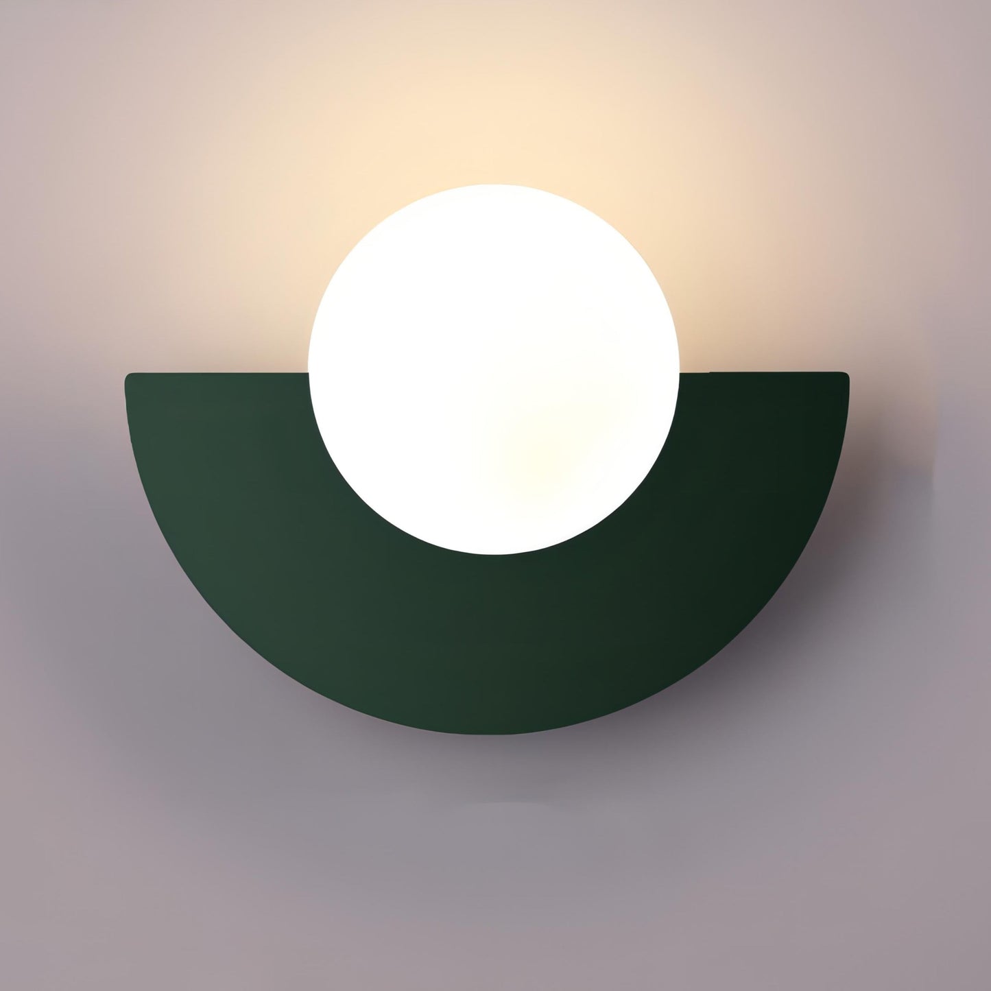 NordicGlow | Elegant Minimalist Semicircle Wall Sconce Lighting 7
