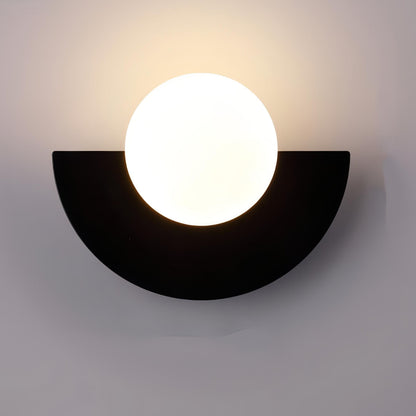 NordicGlow | Elegant Minimalist Semicircle Wall Sconce Lighting 9