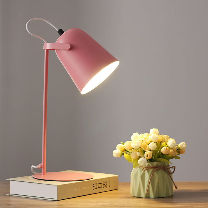 Nordic Metal LED Desk Lamp | Minimalist Reading &amp; Study Light 0