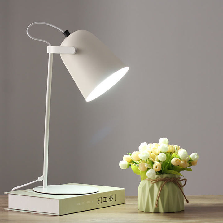 Nordic Metal LED Desk Lamp | Minimalist Reading &amp; Study Light 12