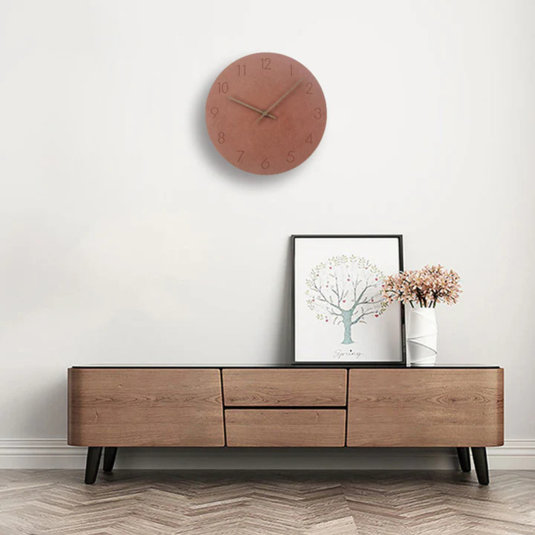 Nork Minimalist Wall Clock | Contemporary Wood Design 1