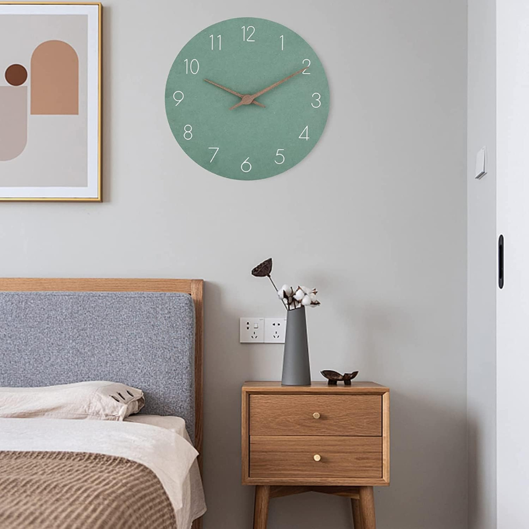 Nork Minimalist Wall Clock | Contemporary Wood Design 2