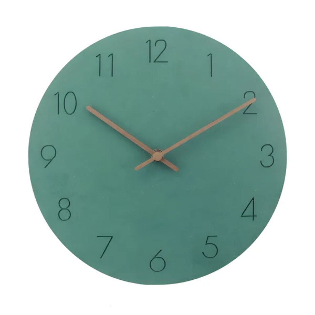 Nork Minimalist Wall Clock | Contemporary Wood Design 4