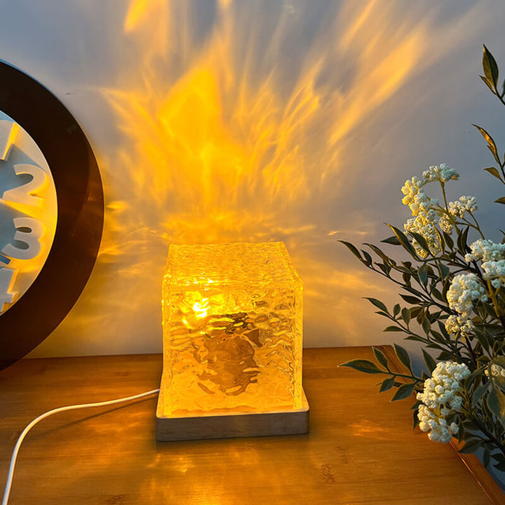 Northern Lights Projector Lamp | 16 Colour-Changing LED Modes with Remote | USB or Plug-In Power, Acrylic Dome