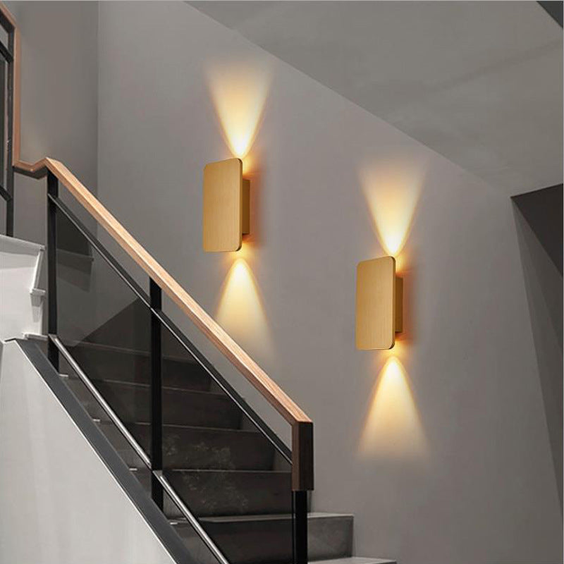 NovaLux | Stylish Modern Rectangular Wall Lamp for Indoor Spaces 0