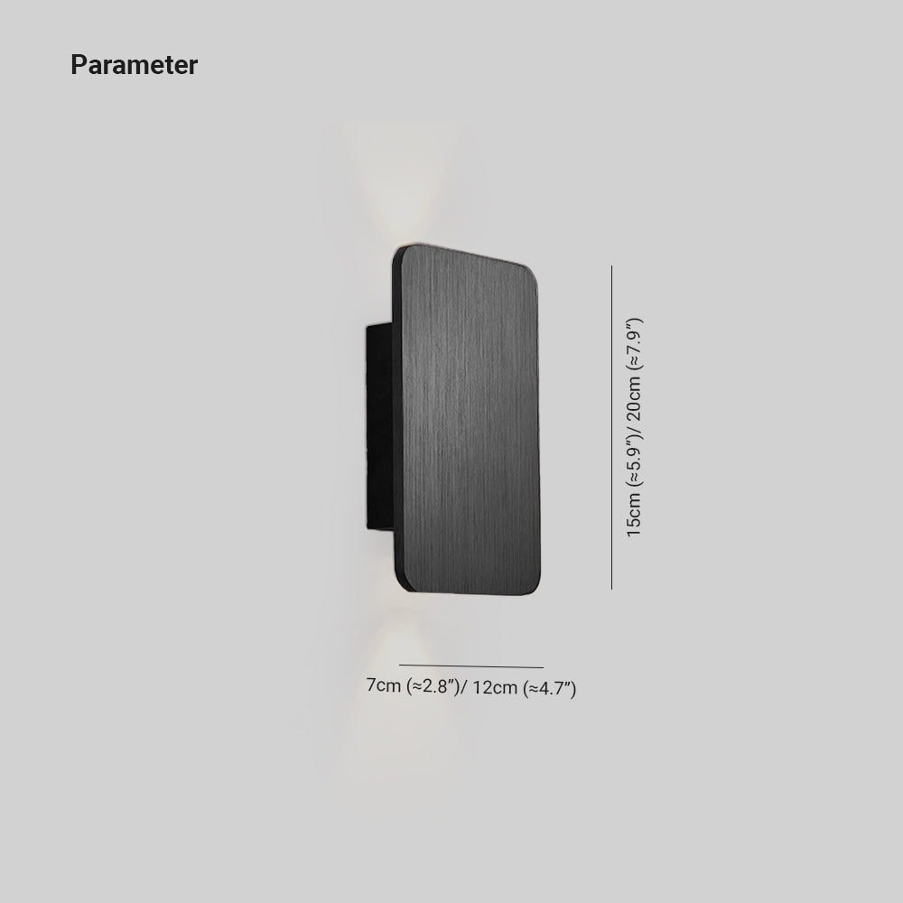 NovaLux | Stylish Modern Rectangular Wall Lamp for Indoor Spaces 5