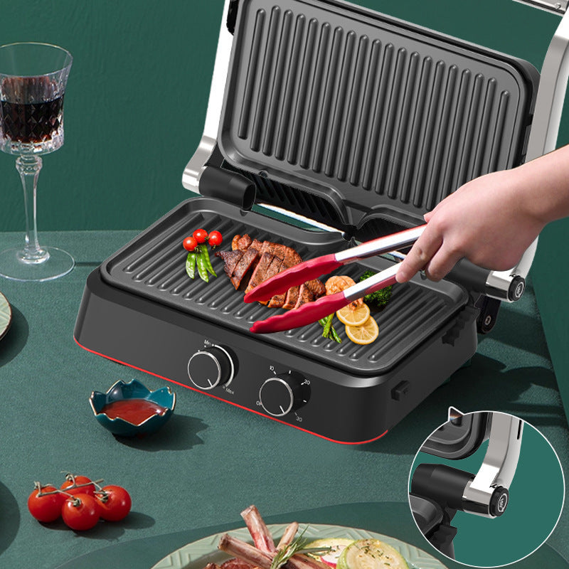 Waffle and Grill Maker 1500W | Black, Non-Stick Plates | 180-Degree Rotating Design for Waffles and Grilled Sandwiches 2