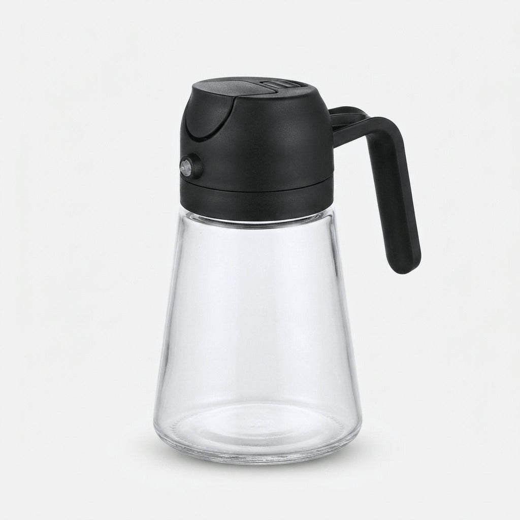 Oil Sprayer Bottle Glass 2-in-1 Pourer Food-Safe with Fine Mist Spray