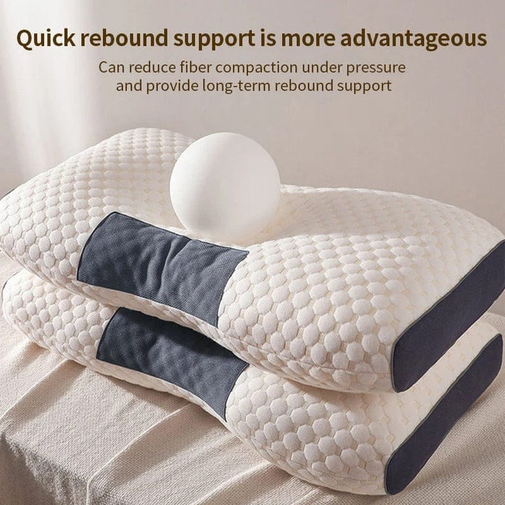 Orthopedic Cervical Neck Pillow | Memory Foam | Medium &amp; Large | Neck Pain Relief Support | Washable Cover