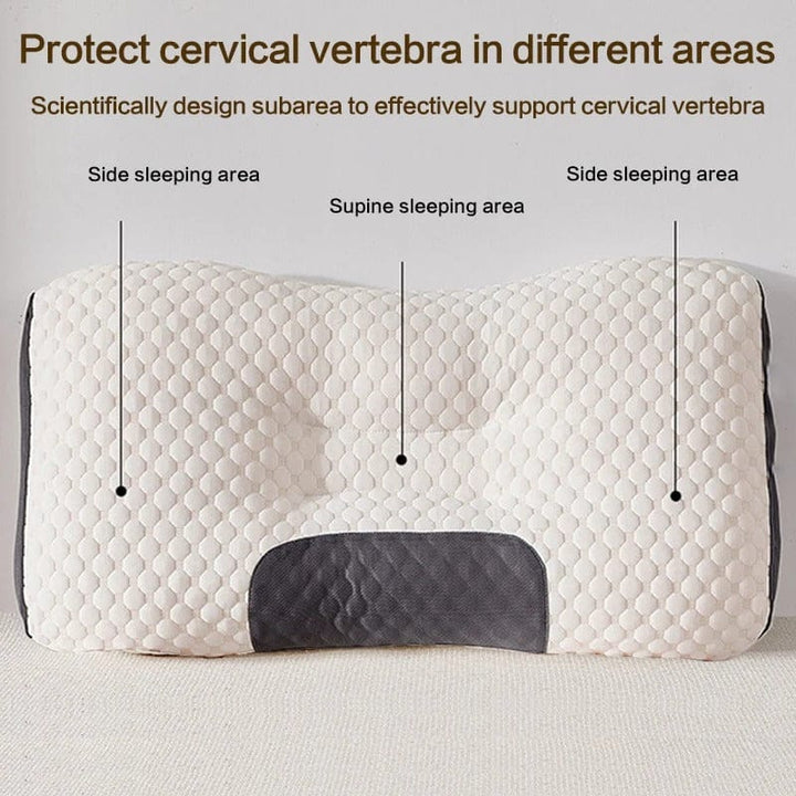 Orthopedic Cervical Neck Pillow | Memory Foam | Medium &amp; Large | Neck Pain Relief Support | Washable Cover