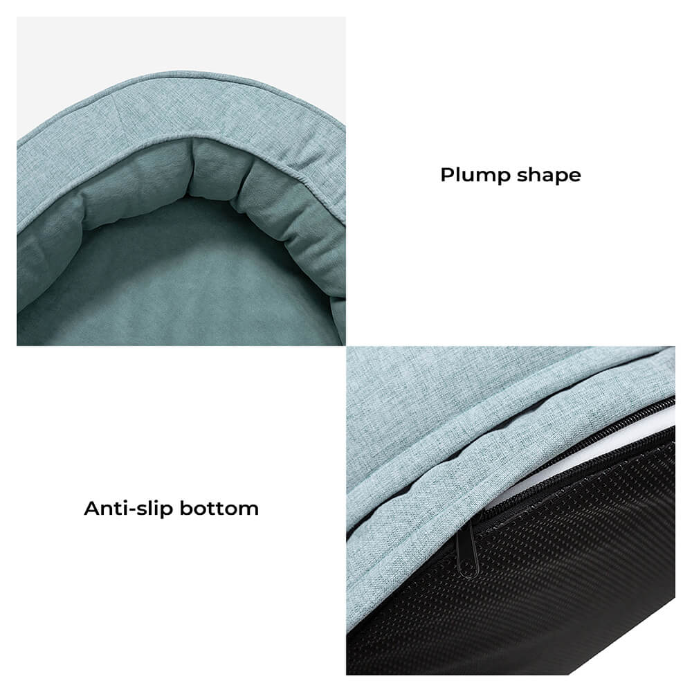 Orthopedic Dog Bed | Waterproof Layer | Removable Washable Cover | Cotton Fleece &amp; Velveteen | M, L &amp; XL