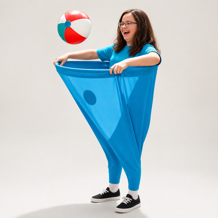 Oversized Catching Ball Game Trousers 5 Soft Balls Set