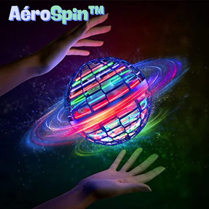 LED Flying Spinner Toy | Multicolour Lights &amp; Boomerang Return | Glows in the Dark for Indoor and Outdoor Family Fun 1
